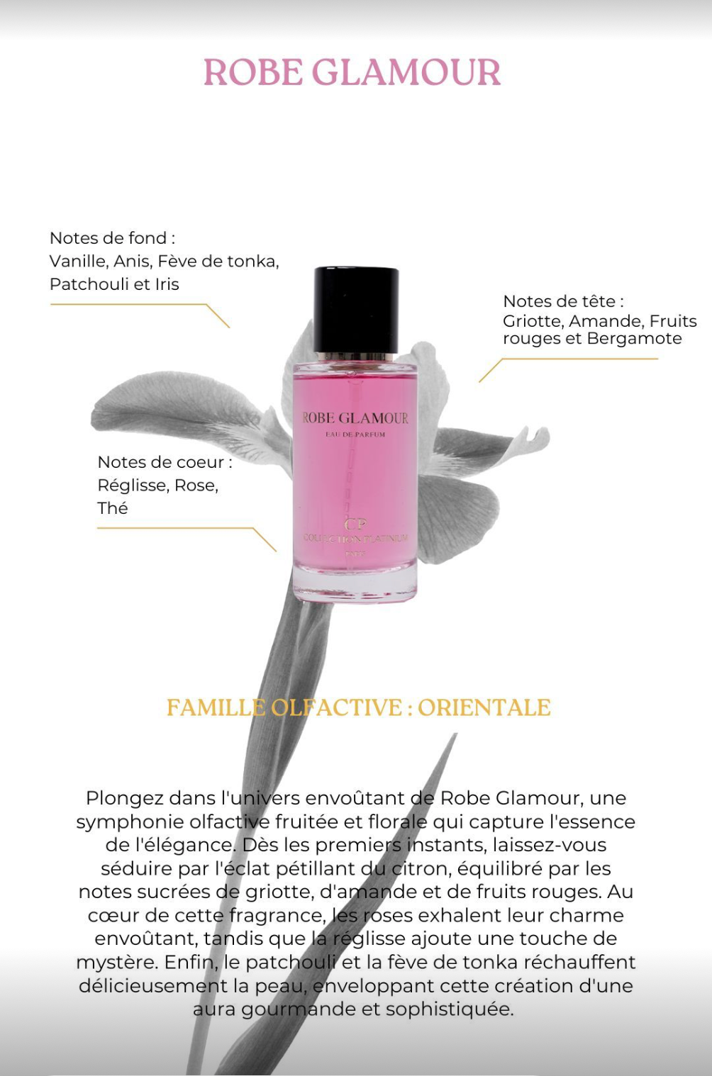 GLAMOROUS DRESS - Platinum Collection Perfume